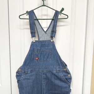 Dickies denim bib overalls